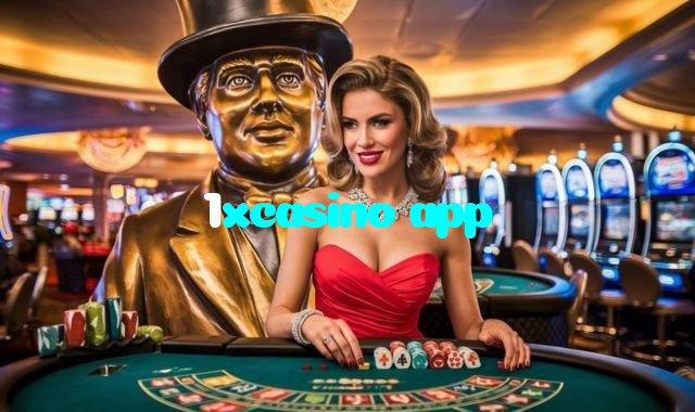 1xcasino app casino presented on mobile device in Pakistan with slots and live games